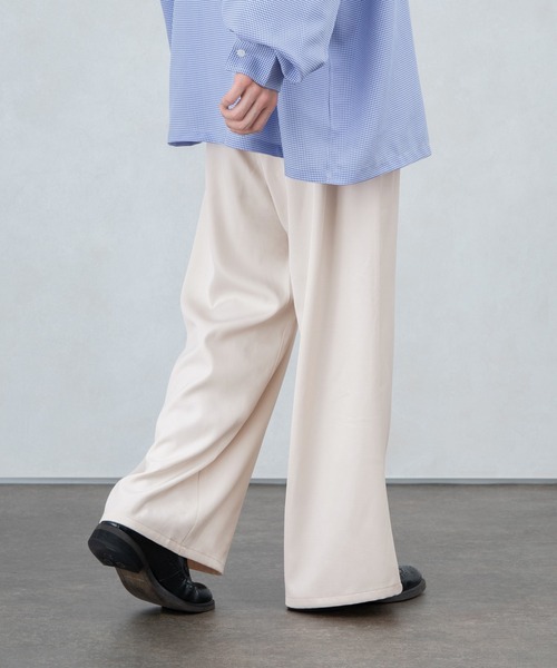 kutir（クティール）の「ワイドフレアパンツ（その他パンツ・メンズ・オフホワイト/グリーン/マスタード・SMALL/MEDIUM/LARGE）」の10枚目の写真