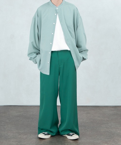 kutir（クティール）の「ワイドフレアパンツ（その他パンツ・メンズ・オフホワイト/グリーン/マスタード・SMALL/MEDIUM/LARGE）」の14枚目の写真