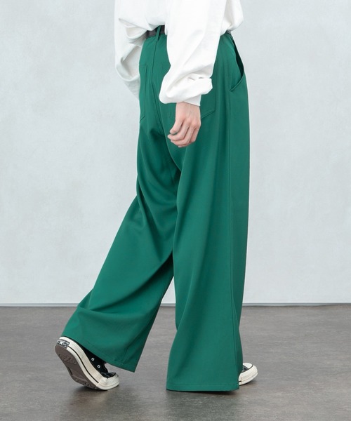 kutir（クティール）の「ワイドフレアパンツ（その他パンツ・メンズ・オフホワイト/グリーン/マスタード・SMALL/MEDIUM/LARGE）」の20枚目の写真