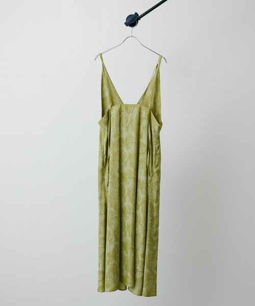 Lui's（ルイス）の「リーフジャガードキャミワンピース（ワンピース・レディース・ブルー/グリーン・FREE）」の5枚目の写真