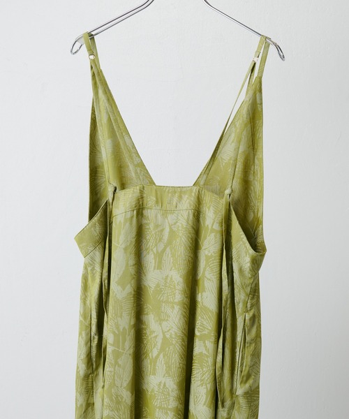 Lui's（ルイス）の「リーフジャガードキャミワンピース（ワンピース・レディース・ブルー/グリーン・FREE）」の16枚目の写真