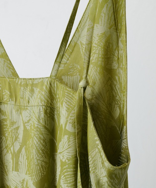 Lui's（ルイス）の「リーフジャガードキャミワンピース（ワンピース・レディース・ブルー/グリーン・FREE）」の11枚目の写真