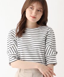 index | SUPIMAコットンスムースタックスリブトップス【WEB限定カラー・サイズ】(Tシャツ/カットソー)