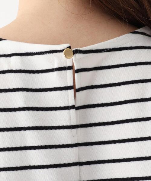 index(インデックス)の「◆SUPIMAコットンスムースタックスリーブトップス【WEB限定カラー・サイズ】(Tシャツ/カットソー・レディース・ライトグレー/パープル/ネイビー/ガンメタ/ホワイト系その他3/ライトオレンジ系・40/38/42/36)」の11枚目の写真