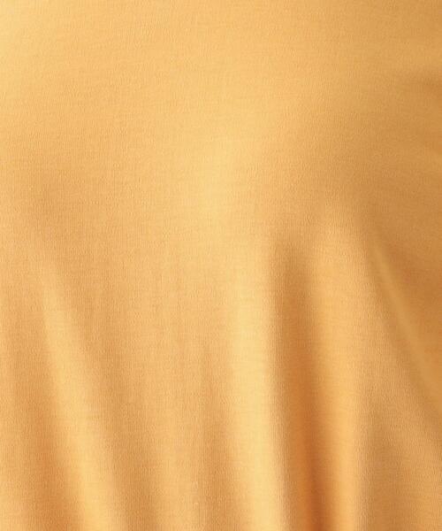 index(インデックス)の「◆SUPIMAコットンスムースタックスリーブトップス【WEB限定カラー・サイズ】(Tシャツ/カットソー・レディース・ライトグレー/パープル/ネイビー/ガンメタ/ホワイト系その他3/ライトオレンジ系・40/38/42/36)」の16枚目の写真