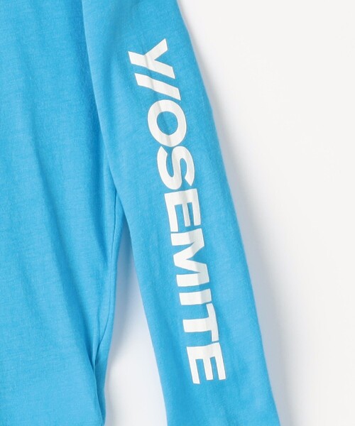 JAMES PERSE(ジェームスパース)の「キッズ YOSEMITE コットン ロングスリーブTシャツ GMJ3034YL(Tシャツ/カットソー・キッズ・ホワイト/ライトブルー/ブルー系その他・4/3/05)」の10枚目の写真