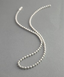 anq.（アンク）の「「anq.」SV925・ボールチェーン　ショートネックレス（ネックレス・メンズ）」