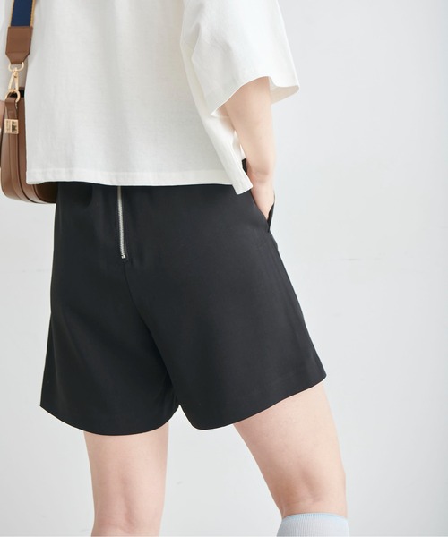 FREE'S MART（フリーズマート）の「◆ツイルハイウエストショートパンツ（その他パンツ・レディース・グリーン/ブラック/ベージュ・SMALL/MEDIUM）」の13枚目の写真