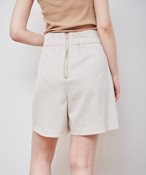 FREE'S MART（フリーズマート）の「◆ツイルハイウエストショートパンツ（その他パンツ・レディース・グリーン/ブラック/ベージュ・SMALL/MEDIUM）」の8枚目の写真