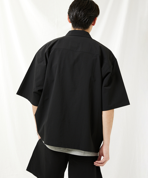 JOURNAL STANDARD(ジャーナルスタンダード)の「VERTIGO DESIGNS×JS 別注 “シャツ+パンツ+巾着”3点セット(シャツ/ブラウス・メンズ・ブラック/ベージュ/グリーン・MEDIUM/LARGE)」の7枚目の写真