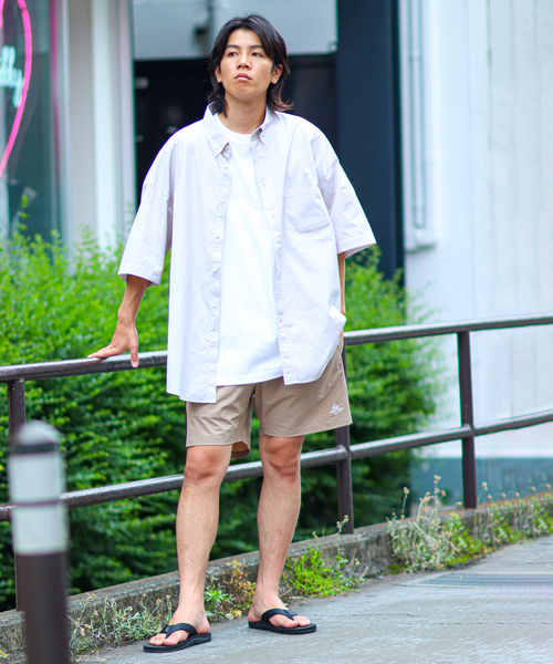 JOURNAL STANDARD(ジャーナルスタンダード)の「VERTIGO DESIGNS×JS 別注 “シャツ+パンツ+巾着”3点セット(シャツ/ブラウス・メンズ・ブラック/ベージュ/グリーン・MEDIUM/LARGE)」の9枚目の写真