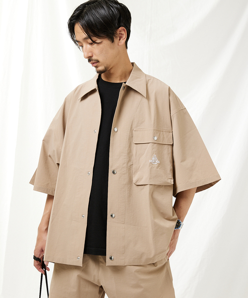 JOURNAL STANDARD(ジャーナルスタンダード)の「VERTIGO DESIGNS×JS 別注 “シャツ+パンツ+巾着”3点セット(シャツ/ブラウス・メンズ・ブラック/ベージュ/グリーン・MEDIUM/LARGE)」の15枚目の写真