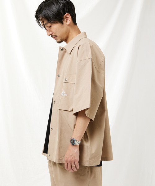 JOURNAL STANDARD(ジャーナルスタンダード)の「VERTIGO DESIGNS×JS 別注 “シャツ+パンツ+巾着”3点セット(シャツ/ブラウス・メンズ・ブラック/ベージュ/グリーン・MEDIUM/LARGE)」の16枚目の写真