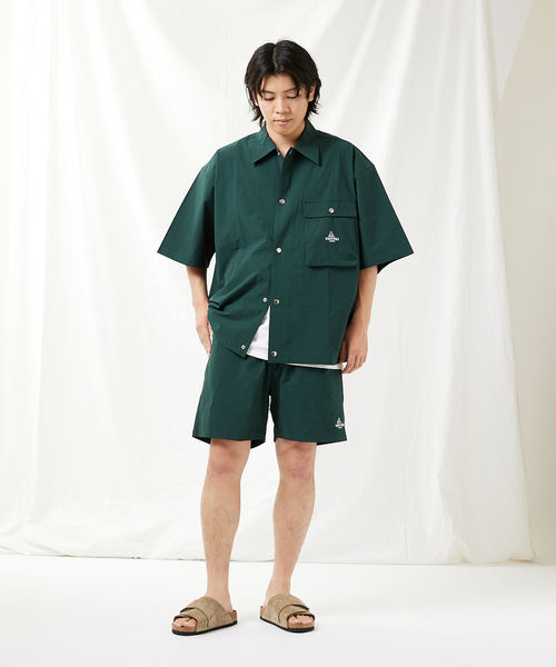 JOURNAL STANDARD(ジャーナルスタンダード)の「VERTIGO DESIGNS×JS 別注 “シャツ+パンツ+巾着”3点セット(シャツ/ブラウス・メンズ・ブラック/ベージュ/グリーン・MEDIUM/LARGE)」の19枚目の写真