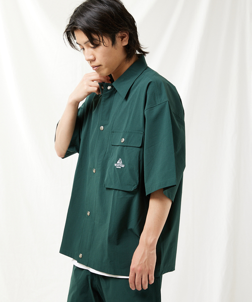 JOURNAL STANDARD(ジャーナルスタンダード)の「VERTIGO DESIGNS×JS 別注 “シャツ+パンツ+巾着”3点セット(シャツ/ブラウス・メンズ・ブラック/ベージュ/グリーン・MEDIUM/LARGE)」の21枚目の写真