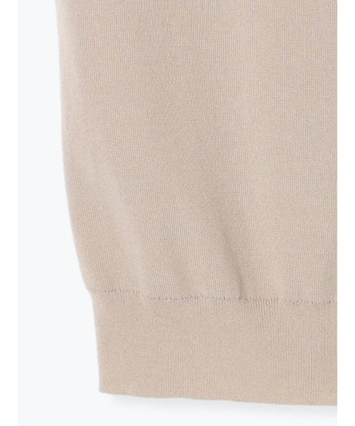 Te chichi（テチチ）の「【貴島明日香コラボ】スタンドフリルネックニット（ニット/セーター・レディース・ブラック/ベージュ/オレンジ・ﾌﾘ-）」の6枚目の写真