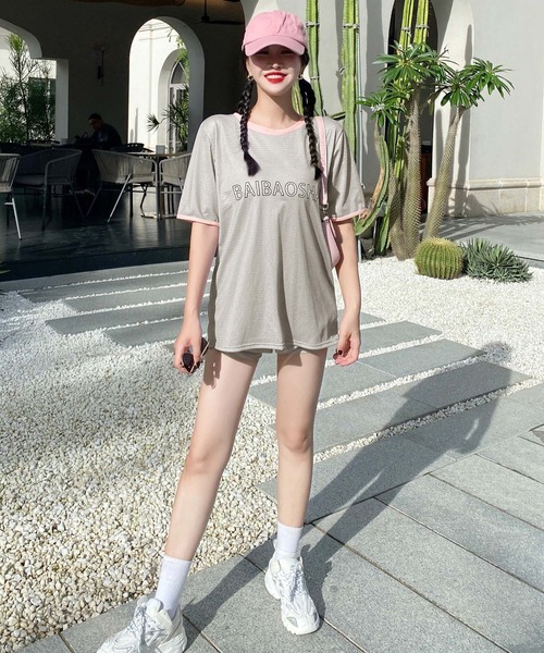 OSYAREVO（オシャレボ）の「メッシュトップス付き スポーティウェア 3