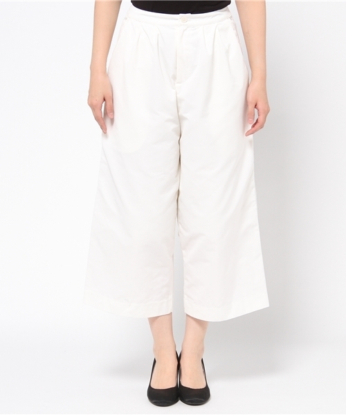 603（ロクマルサン）の「603 形状記憶ワイドパンツ（その他パンツ・レディース・ホワイト/イエロー・38/40）」の4枚目の写真