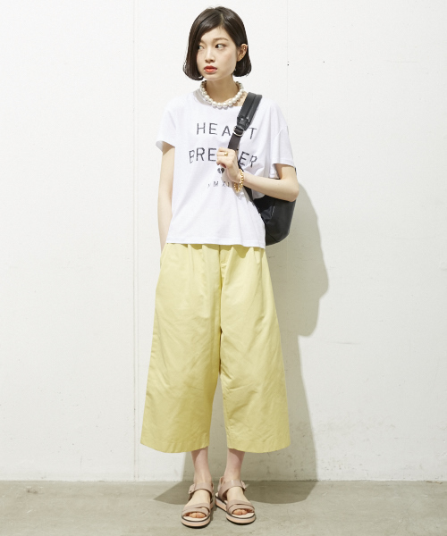 603（ロクマルサン）の「603 形状記憶ワイドパンツ（その他パンツ・レディース・ホワイト/イエロー・38/40）」の16枚目の写真