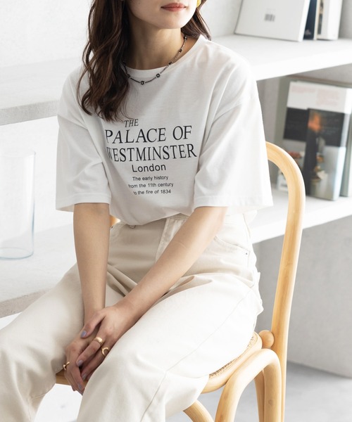 GeeRA（ジーラ）の「大人プリントＴシャツ（Tシャツ/カットソー・レディース・ブラック/ライトホワイト/オフホワイト/ホワイト・LARGE/MEDIUM/XX-LARGE/X-LARGE）」の19枚目の写真