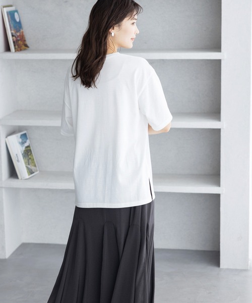 GeeRA（ジーラ）の「大人プリントＴシャツ（Tシャツ/カットソー・レディース・ブラック/ライトホワイト/オフホワイト/ホワイト・LARGE/MEDIUM/XX-LARGE/X-LARGE）」の15枚目の写真
