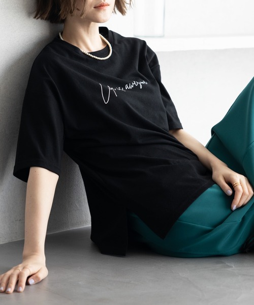 GeeRA（ジーラ）の「大人プリントＴシャツ（Tシャツ/カットソー・レディース・ブラック/ライトホワイト/オフホワイト/ホワイト・LARGE/MEDIUM/XX-LARGE/X-LARGE）」の10枚目の写真