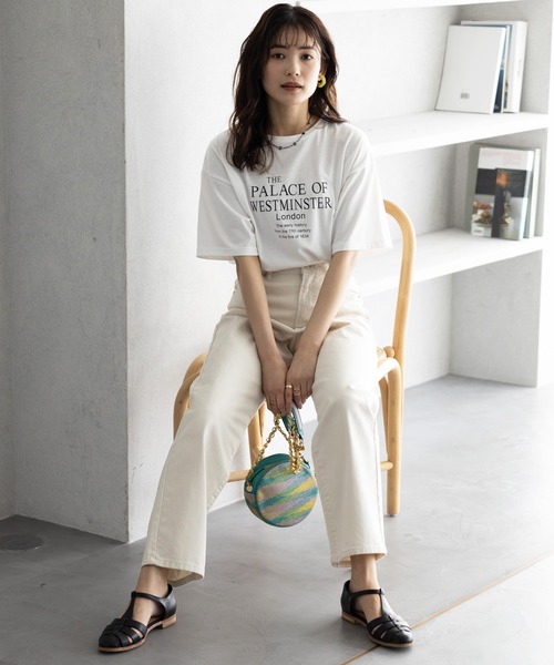 GeeRA（ジーラ）の「大人プリントＴシャツ（Tシャツ/カットソー・レディース・ブラック/ライトホワイト/オフホワイト/ホワイト・LARGE/MEDIUM/XX-LARGE/X-LARGE）」の16枚目の写真