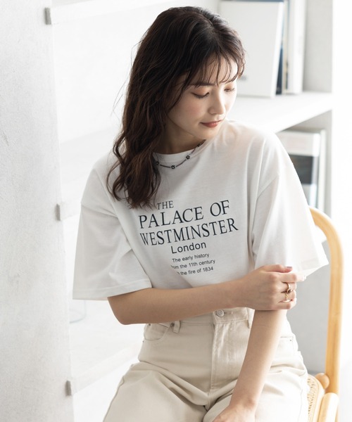 GeeRA（ジーラ）の「大人プリントＴシャツ（Tシャツ/カットソー・レディース・ブラック/ライトホワイト/オフホワイト/ホワイト・LARGE/MEDIUM/XX-LARGE/X-LARGE）」の18枚目の写真