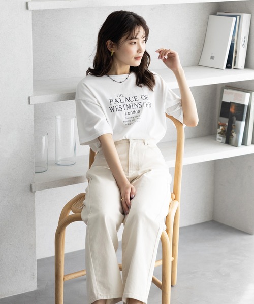 GeeRA（ジーラ）の「大人プリントＴシャツ（Tシャツ/カットソー・レディース・ブラック/ライトホワイト/オフホワイト/ホワイト・LARGE/MEDIUM/XX-LARGE/X-LARGE）」の17枚目の写真