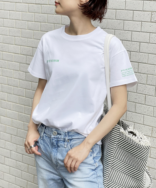 Spick & Span - Spick and Span ロゴハイゲージ半袖T Spick & Span（スピックアンドスパン）の「ロゴ ハイゲージ半袖T