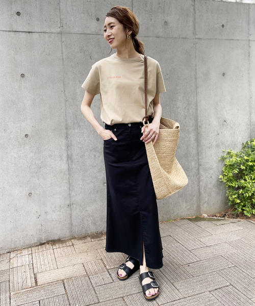 Spick &amp; Span - Spick and Span ロゴハイゲージ半袖T Spick & Span（スピックアンドスパン）の「ロゴ ハイゲージ半袖T