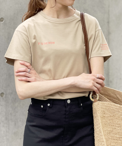 Spick & Span（スピックアンドスパン）の「ロゴ ハイゲージ半袖T