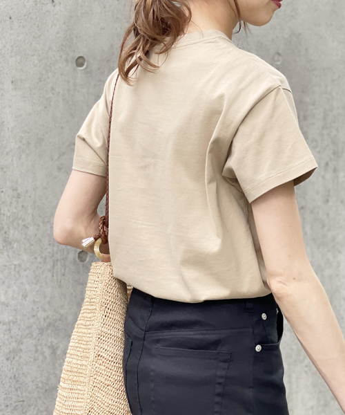 Spick &amp; Span - Spick and Span ロゴハイゲージ半袖T Spick & Span（スピックアンドスパン）の「ロゴ ハイゲージ半袖T