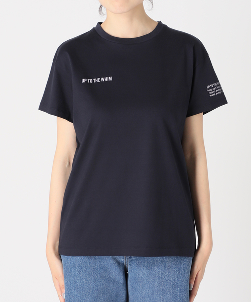 Spick &amp; Span - Spick and Span ロゴハイゲージ半袖T Spick & Span（スピックアンドスパン）の「ロゴ ハイゲージ半袖T