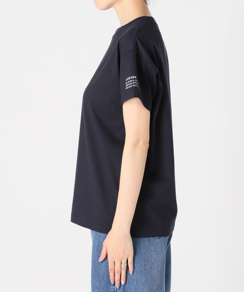 Spick & Span（スピックアンドスパン）の「ロゴ ハイゲージ半袖T