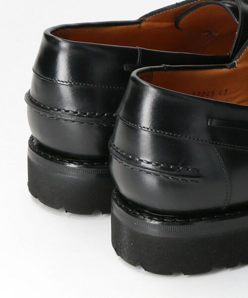JALAN SRIWIJAYA(ジャランスリウァヤ)の「【別注】<Jalan Sriwijaya(ジャランスリウァヤ)>4EYEMOCRUG レザーシューズ(モカシン/デッキシューズ・メンズ・ブラック・40/38/39/41/42/43)」の8枚目の写真