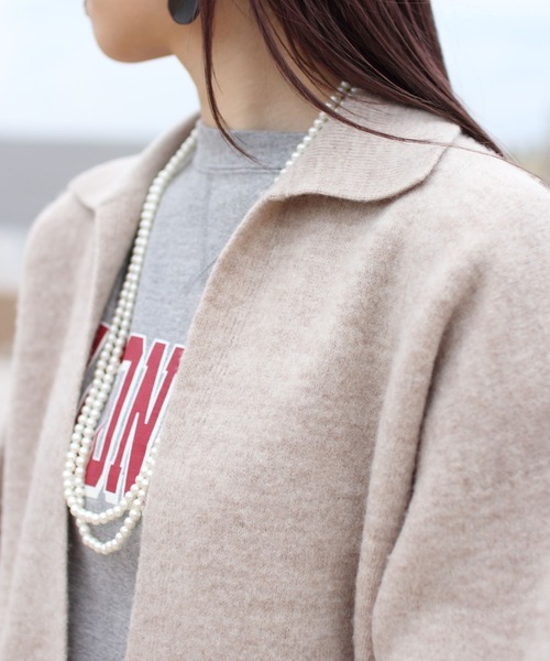 THE SHINZONE（ザ　シンゾーン）の「THE SHINZONE/シンゾーン　バリーニット　VALLEY KNIT（ニット/セーター・レディース・ベージュ/グレー・FREE）」の15枚目の写真