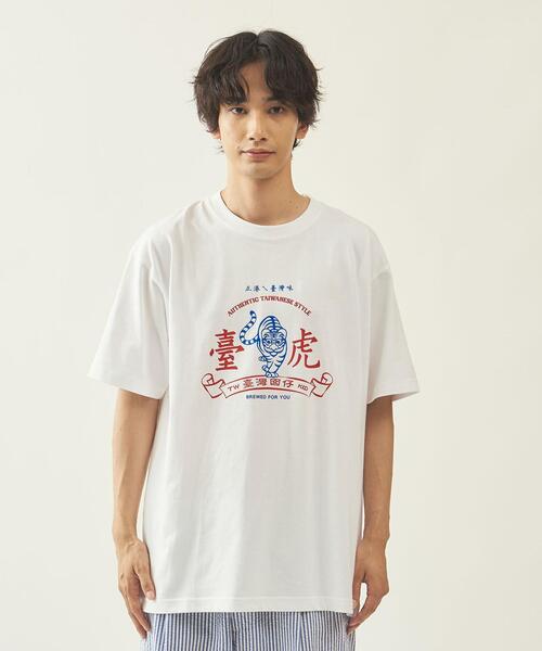info. BEAUTY&YOUTH（インフォビューティアンドユース）の「【WEB限定】 ＜info. BEAUTY&YOUTH × TAIHU Brewing＞ フロント ロゴプリント/Tシャツ（Tシャツ/カットソー・メンズ・その他3/その他2/その他1・S/M/L）」の19枚目の写真