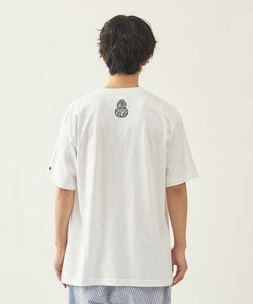 info. BEAUTY&YOUTH（インフォビューティアンドユース）の「【WEB限定】 ＜info. BEAUTY&YOUTH × TAIHU Brewing＞ フロント ロゴプリント/Tシャツ（Tシャツ/カットソー・メンズ・その他3/その他2/その他1・S/M/L）」の21枚目の写真