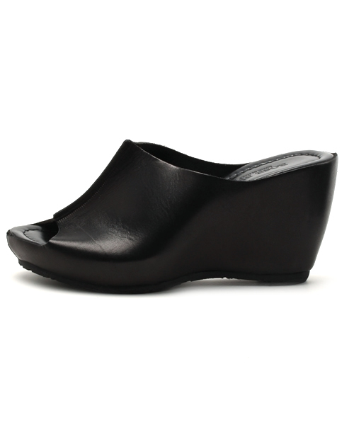 ROSE BUD（ローズバッド）の「586-3347 LTHR LENTER  SEAM OPEN TOE SANDAL（サンダル・レディース・ブラック/ライトブラウン・38/35/36/39/37）」の5枚目の写真