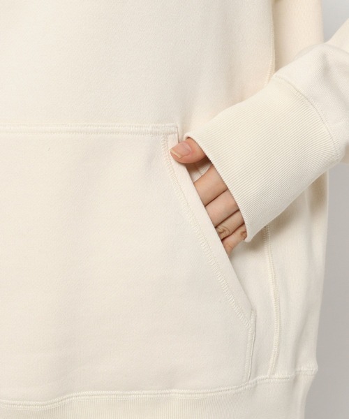 BABYLONE（バビロン）の「BABYLONE / シルケット裏毛パーカー（パーカー・レディース・グレー/アイボリー・フリー）」の19枚目の写真