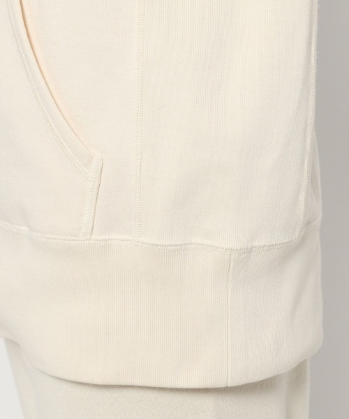 BABYLONE（バビロン）の「BABYLONE / シルケット裏毛パーカー（パーカー・レディース・グレー/アイボリー・フリー）」の20枚目の写真