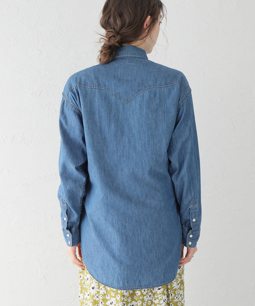 Spick & Span（スピックアンドスパン）の「【5 1/2】 WESTERN SHIRTS ウエスタンシャツ（シャツ/ブラウス・レディース・サックスブルー/ブルー系その他・FREE）」の11枚目の写真