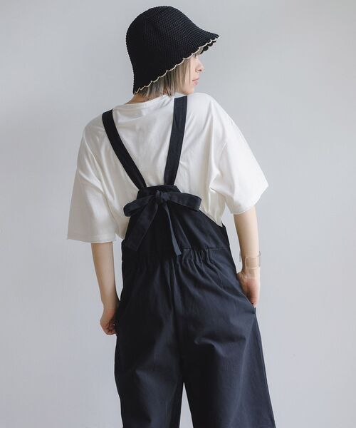 RETRO GIRL（レトロガール）の「バックリボンサロペット（その他パンツ・レディース・ナチュラル/ブラック/ブラウン・FREE）」の9枚目の写真