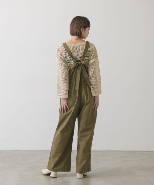 RETRO GIRL（レトロガール）の「バックリボンサロペット（その他パンツ・レディース・ナチュラル/ブラック/ブラウン・FREE）」の18枚目の写真