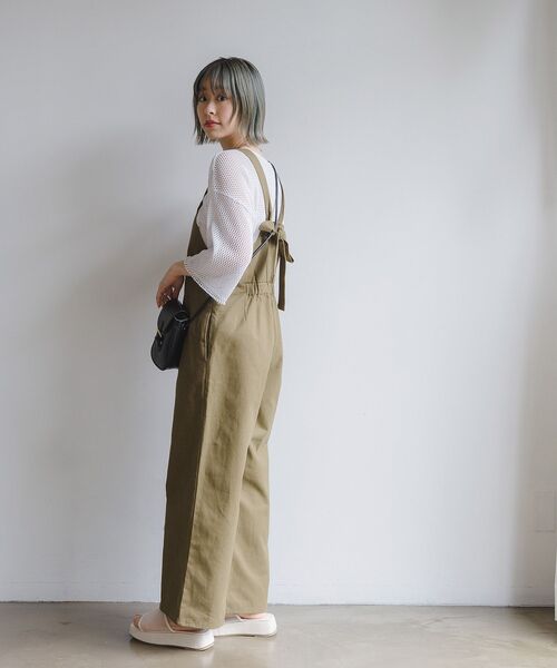 RETRO GIRL（レトロガール）の「バックリボンサロペット（その他パンツ・レディース・ナチュラル/ブラック/ブラウン・FREE）」の15枚目の写真