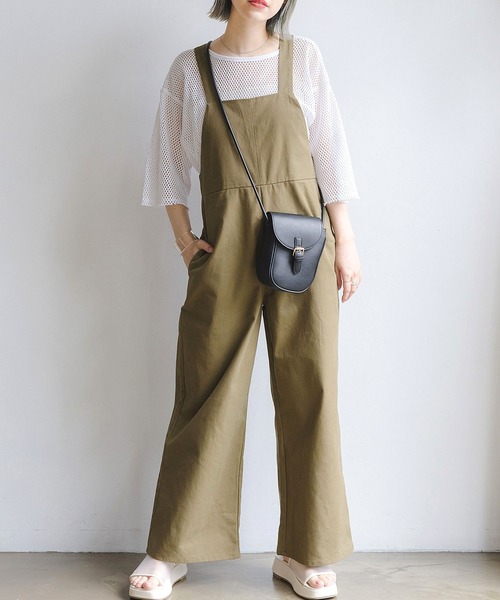 RETRO GIRL（レトロガール）の「バックリボンサロペット（その他パンツ・レディース・ナチュラル/ブラック/ブラウン・FREE）」の3枚目の写真