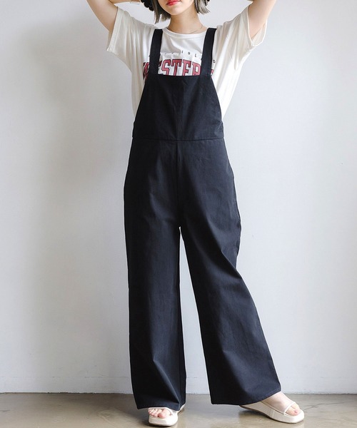 RETRO GIRL（レトロガール）の「バックリボンサロペット（その他パンツ・レディース・ナチュラル/ブラック/ブラウン・FREE）」の2枚目の写真