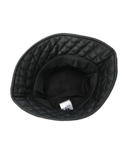 DURAS（デュラス）の「キルティングバケットハット（ハット・レディース・ブラック/アイボリー・FREE）」の9枚目の写真