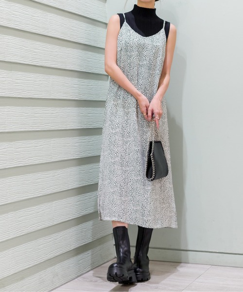 セール ヒョウ柄キャミワンピース ワンピース Spray スプレイ のファッション通販 Zozotown